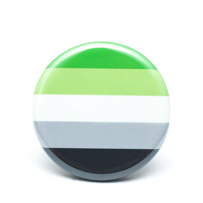 aromantic lgbtq button