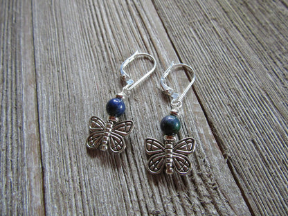 Color change earrings designed for teen girls, highlighting butterfly jewelry that adds a cheerful touch to any outfit.