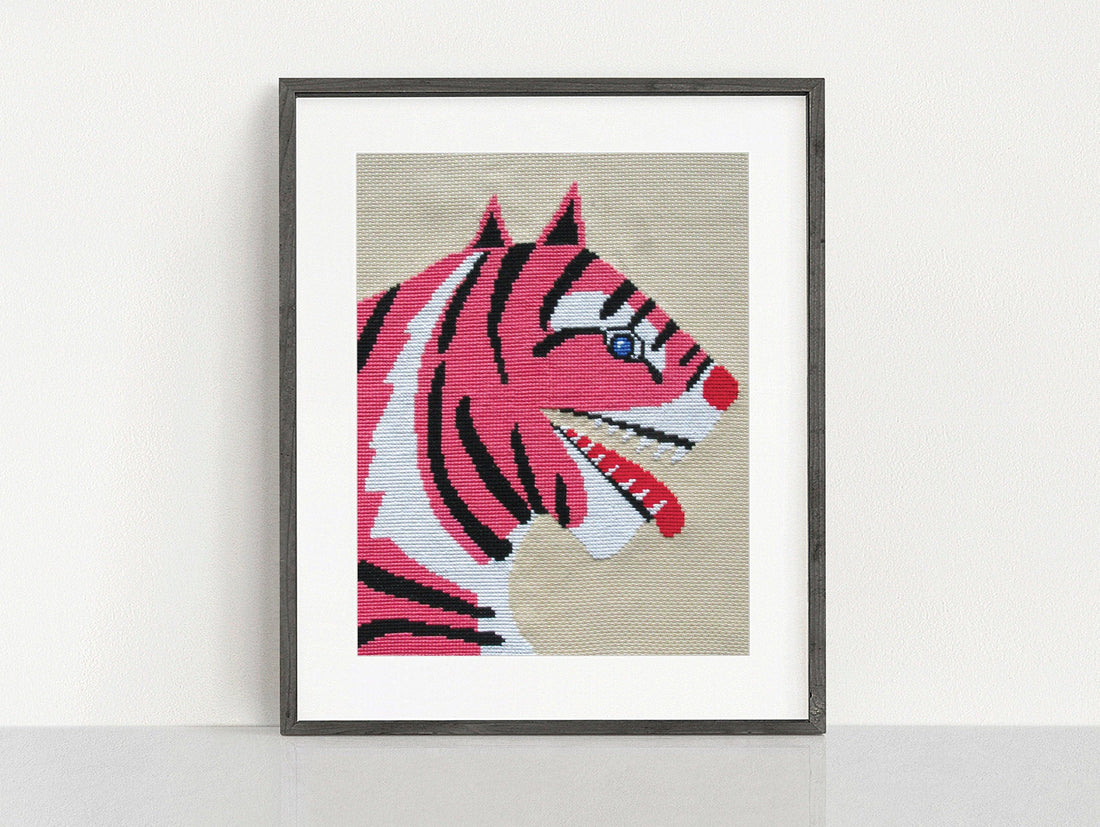 FANGS OUT cross stitch PDF only