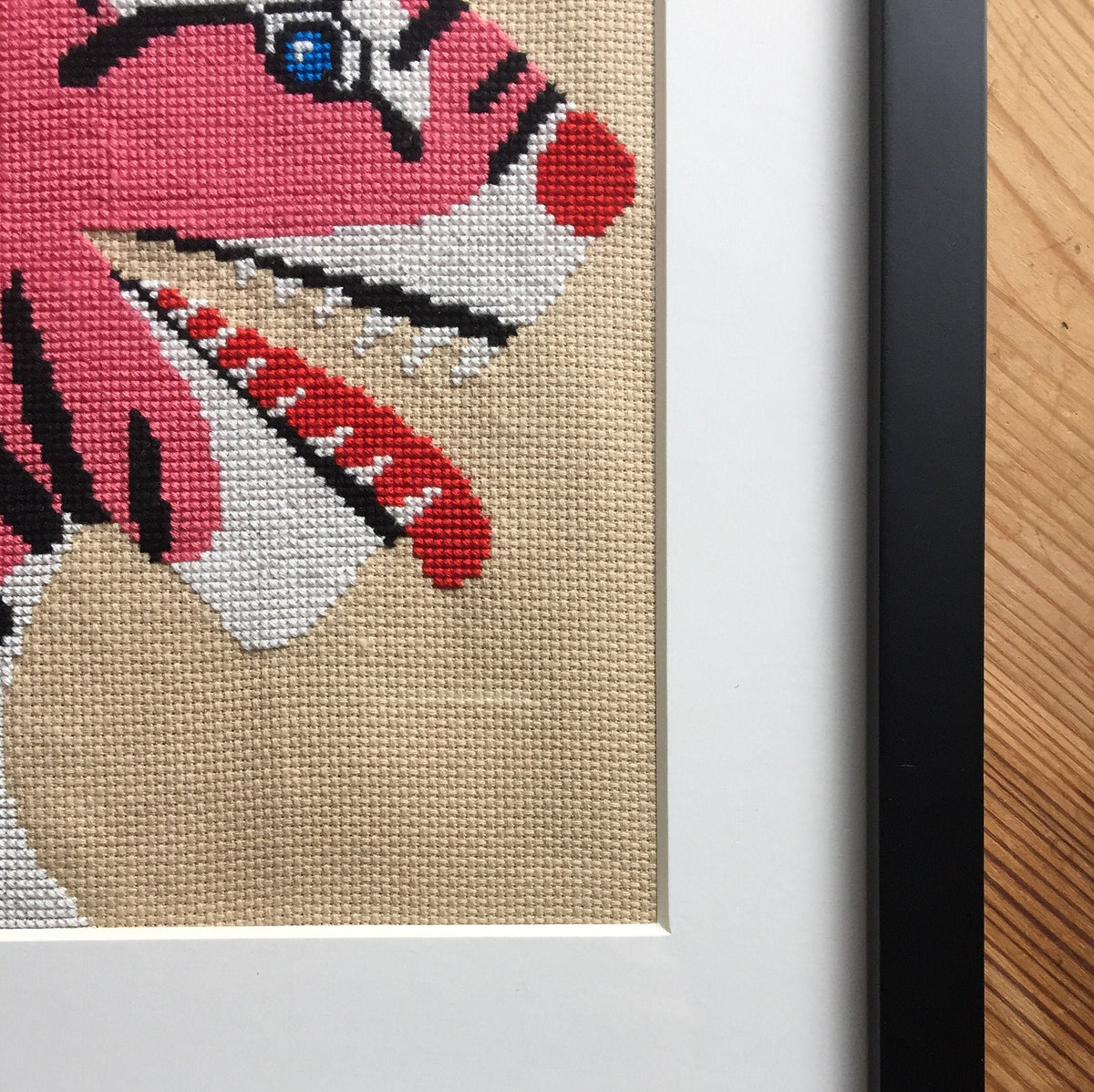 FANGS OUT counted cross stitch kit