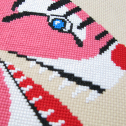 FANGS OUT cross stitch PDF only