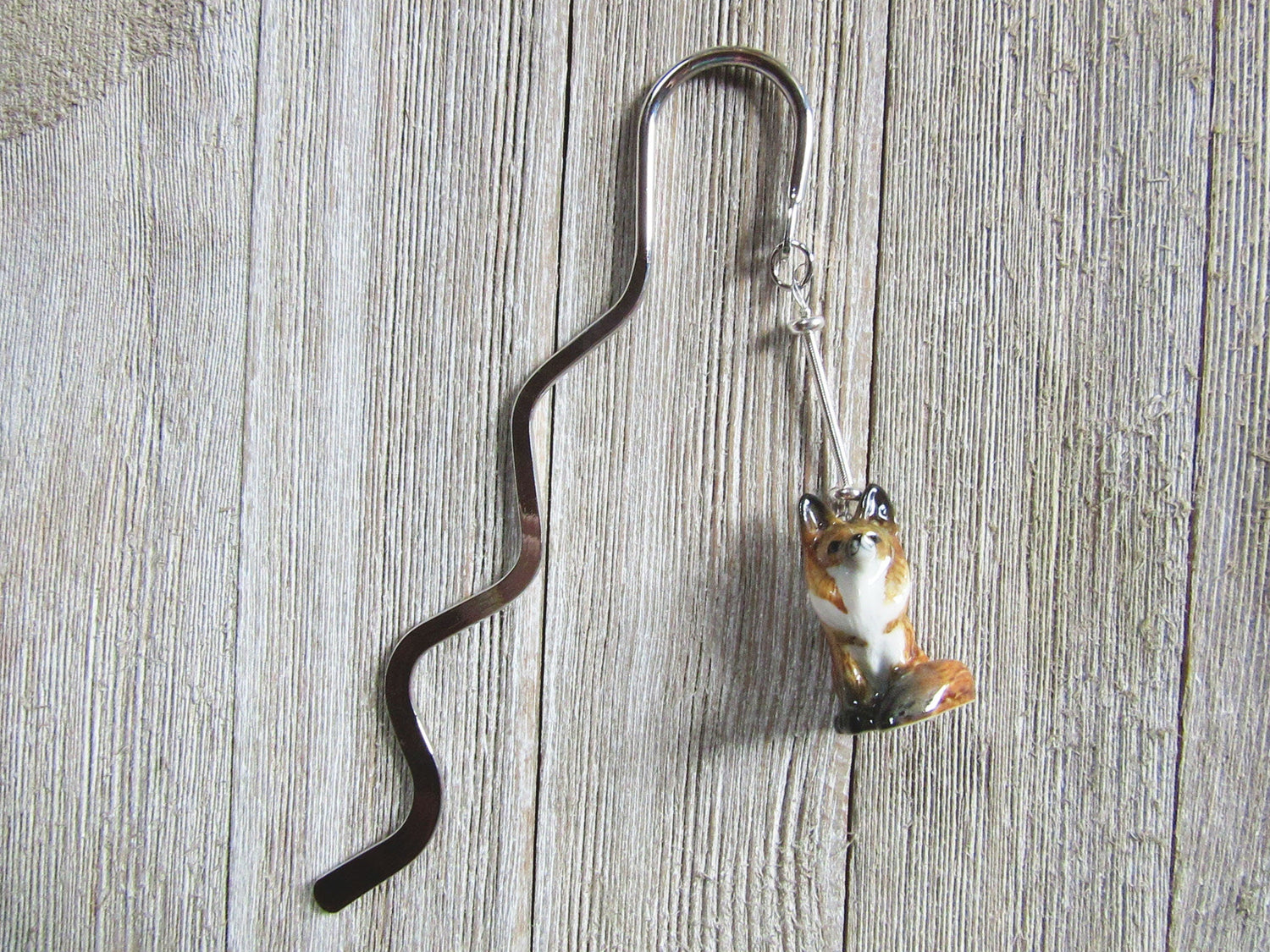 Cute and functional Fox Bookmark, where is the fox at design, ideal for adding charm to your reading experience