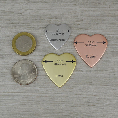 Alaskan Sky Handstamped Square Pet ID Tag 