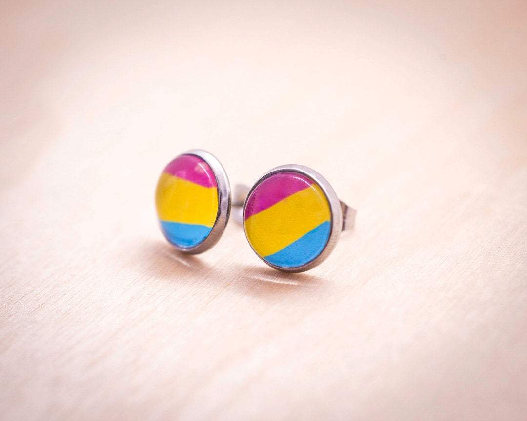 pansexual pride flag jewelry