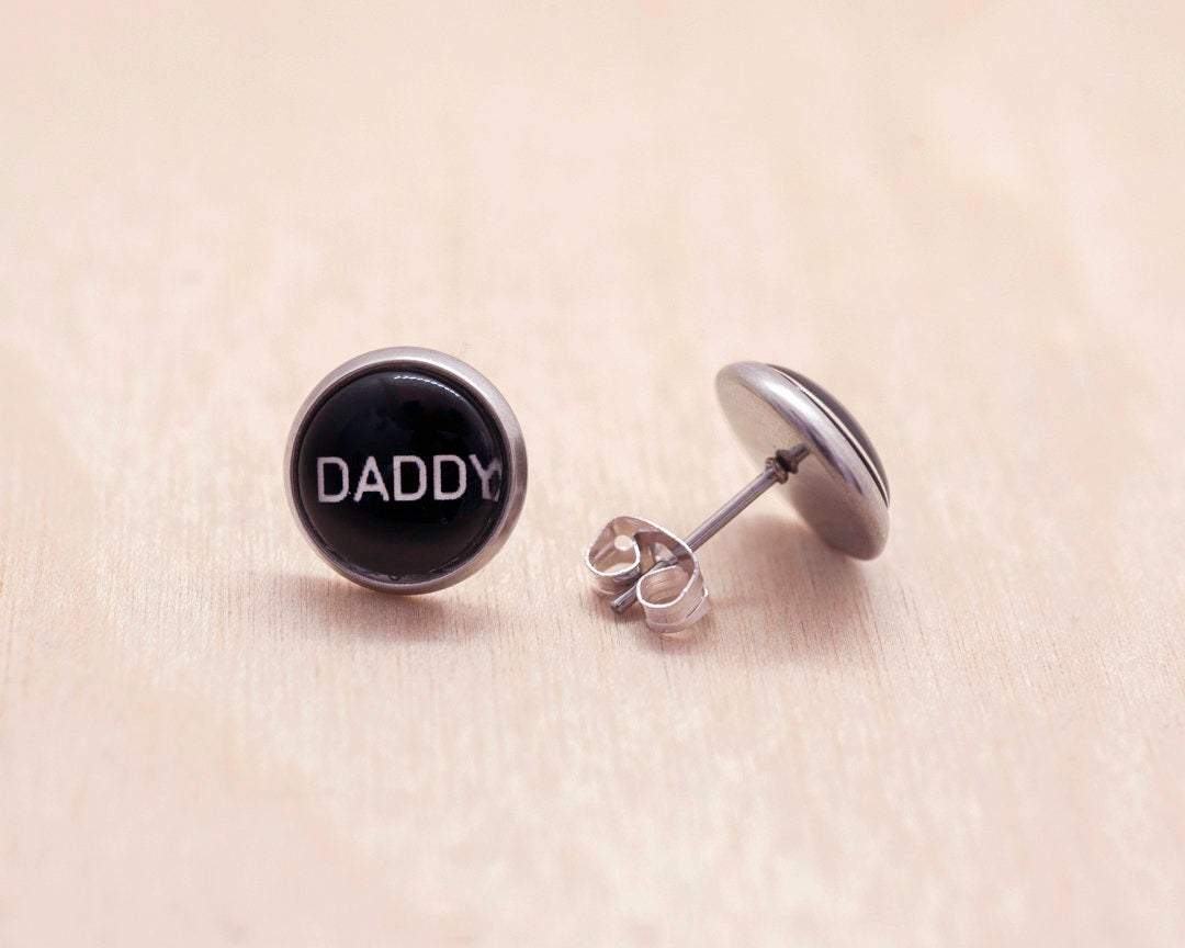 queer pride daddy earrings