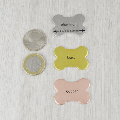 Camping Under the Stars Handstamped Pet ID Tag 