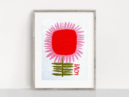 LOVE cross stitch PDF ONLY