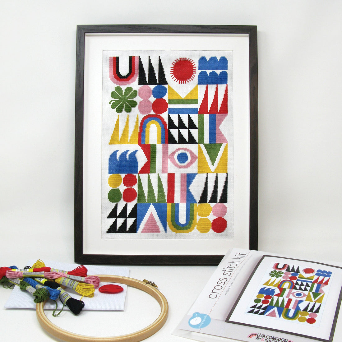 BRIGHTSIDE counted cross stitch kit