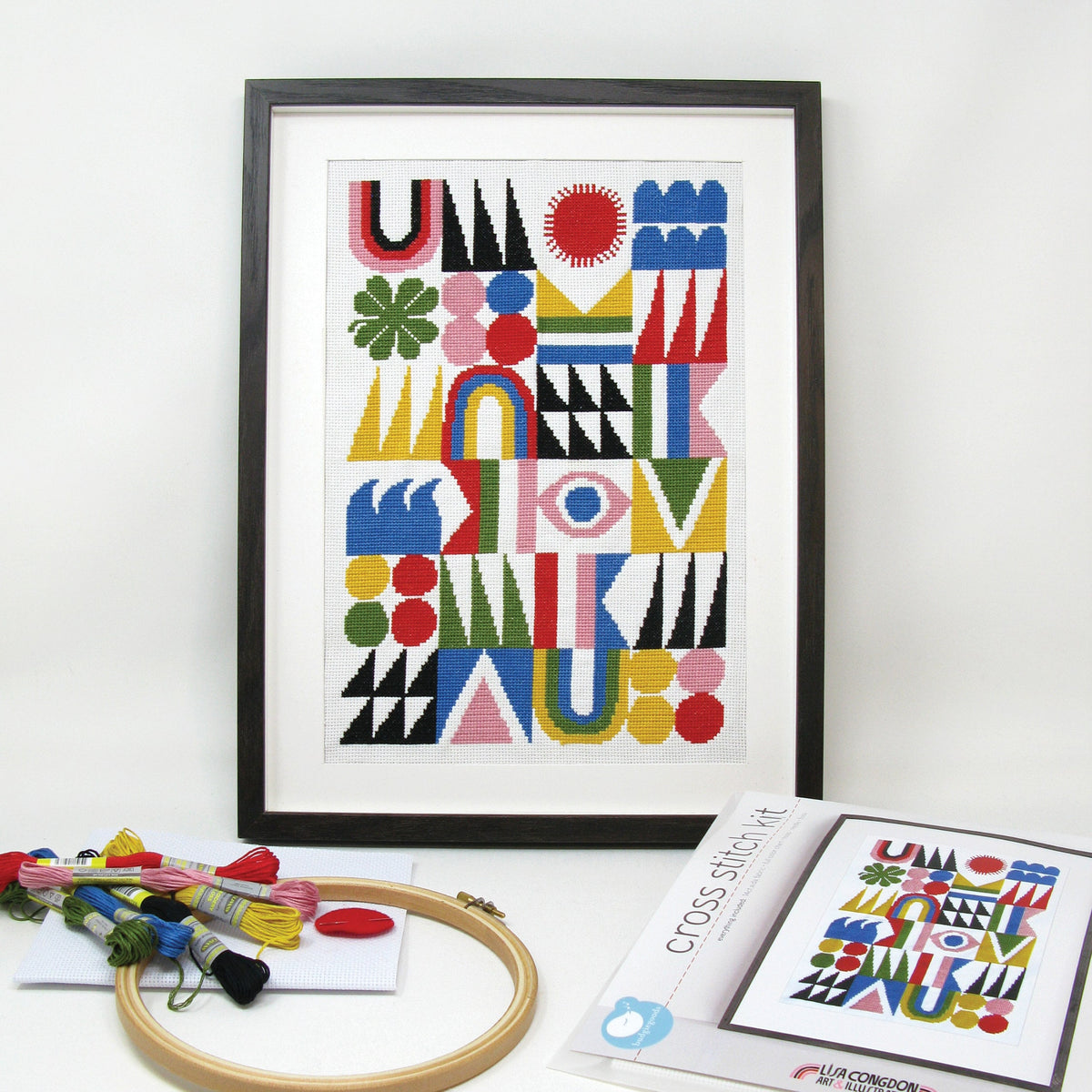 BRIGHTSIDE counted cross stitch kit
