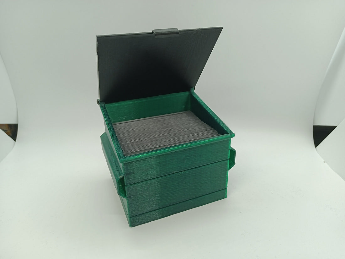 Dumpsterfire 100 Dumpster MTG EDH Commander Deck Box Pokemon Flesh And Blood One Piece or other Trading Card Games