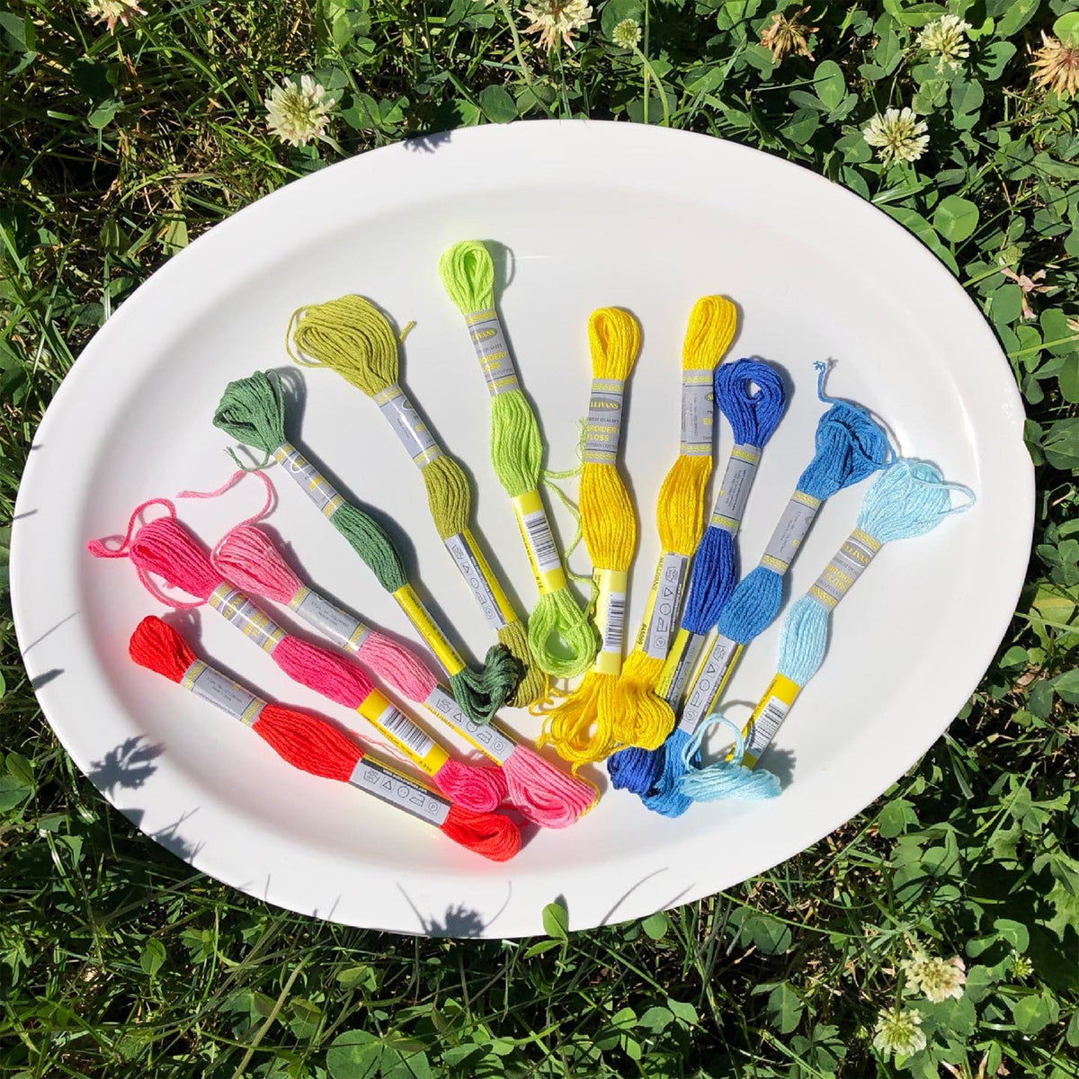 RAINBOW TRIFECTA counted cross stitch kit