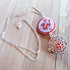 Dragon & Peacock Etched Carnelian Aromatherapy Jewelry Gifts - Essential Oil Diffuser Necklace