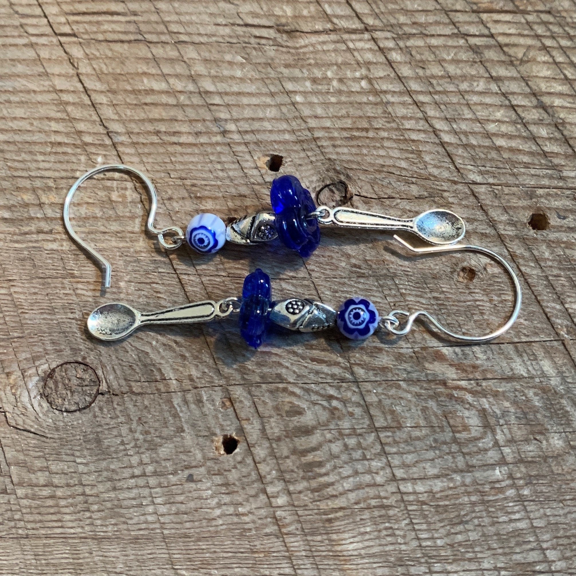 SariBlue® Spoonie Earrings
