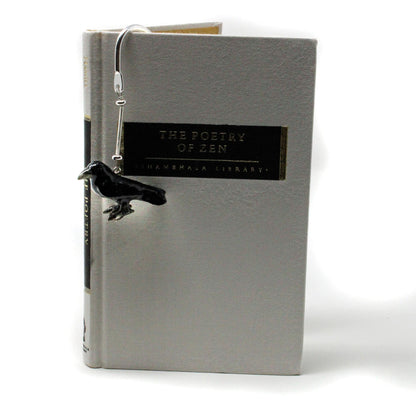 RAVEN BOOKMARK - Beautifully designed raven bookmark, ideal gift for readers, Quoth the raven nevermore.
