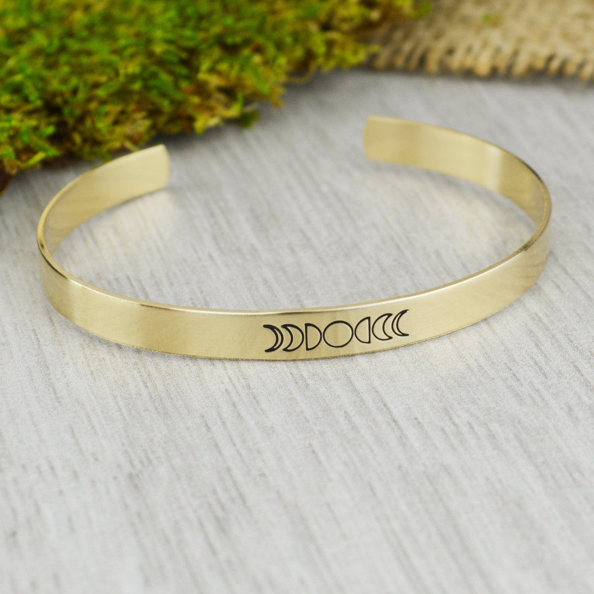 Moon Phase Stacking Cuff 