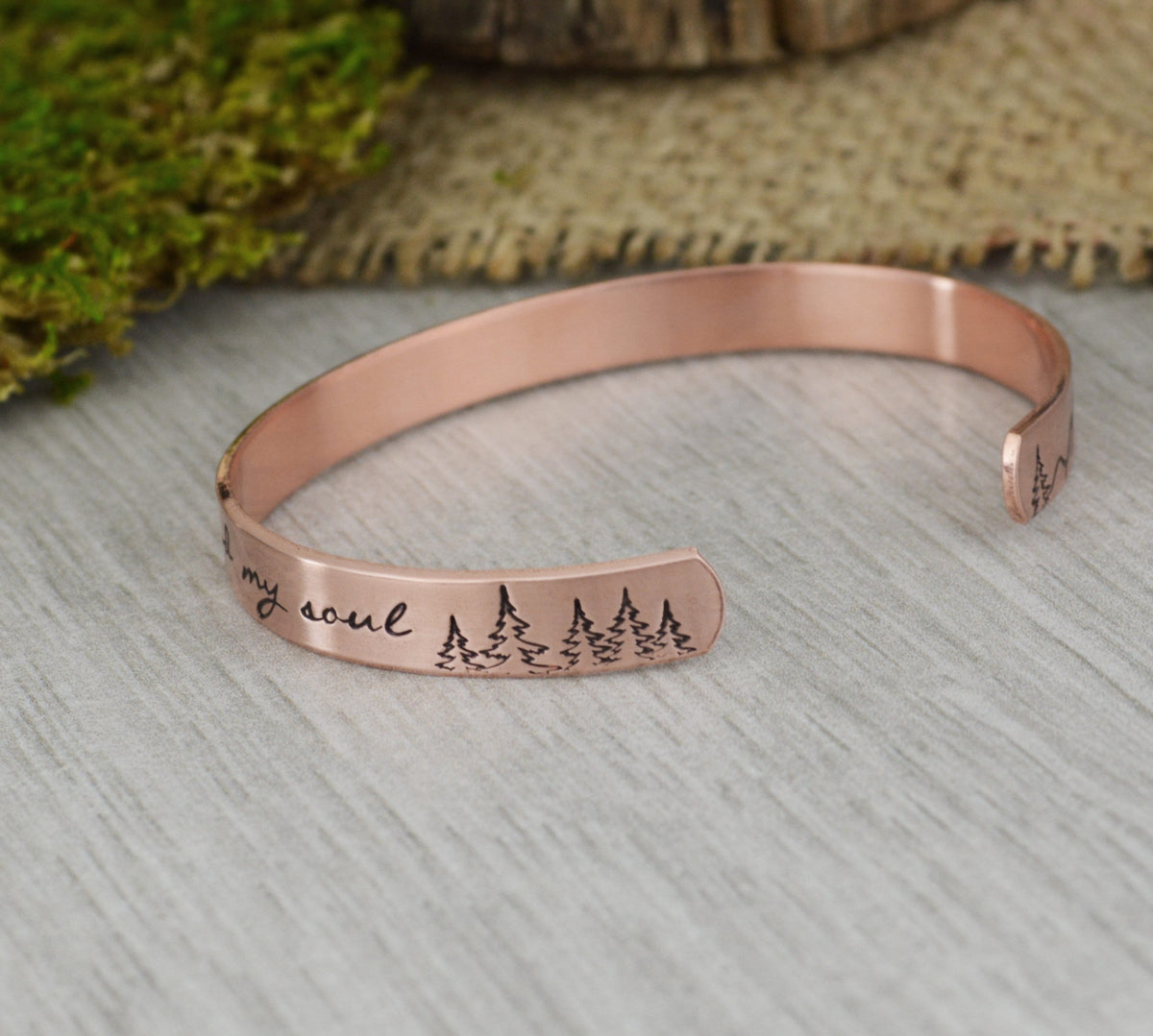 Into the Forest I Go To Lose My Mind And Find My Soul Bracelet 