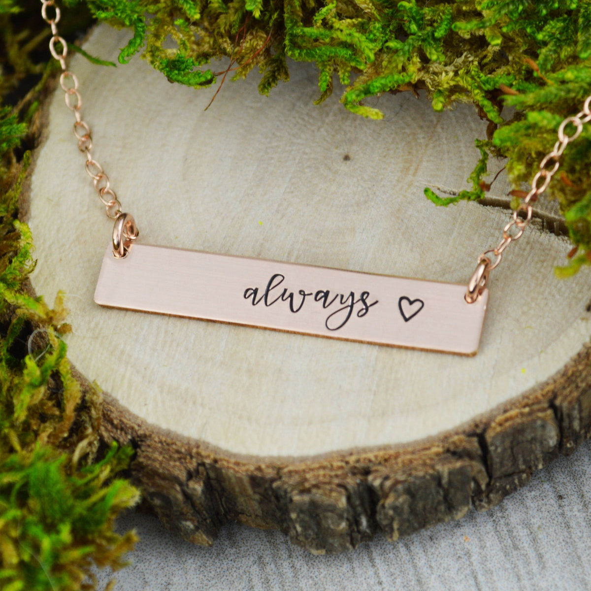 Always Skinny Bar Necklace 