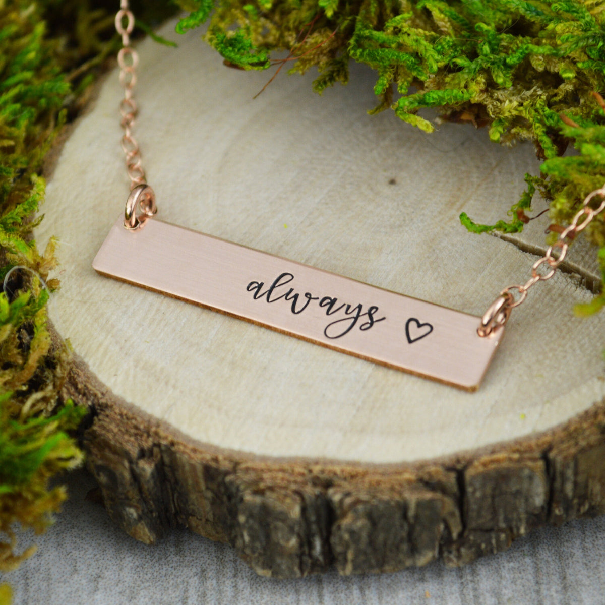 Always Skinny Bar Necklace 