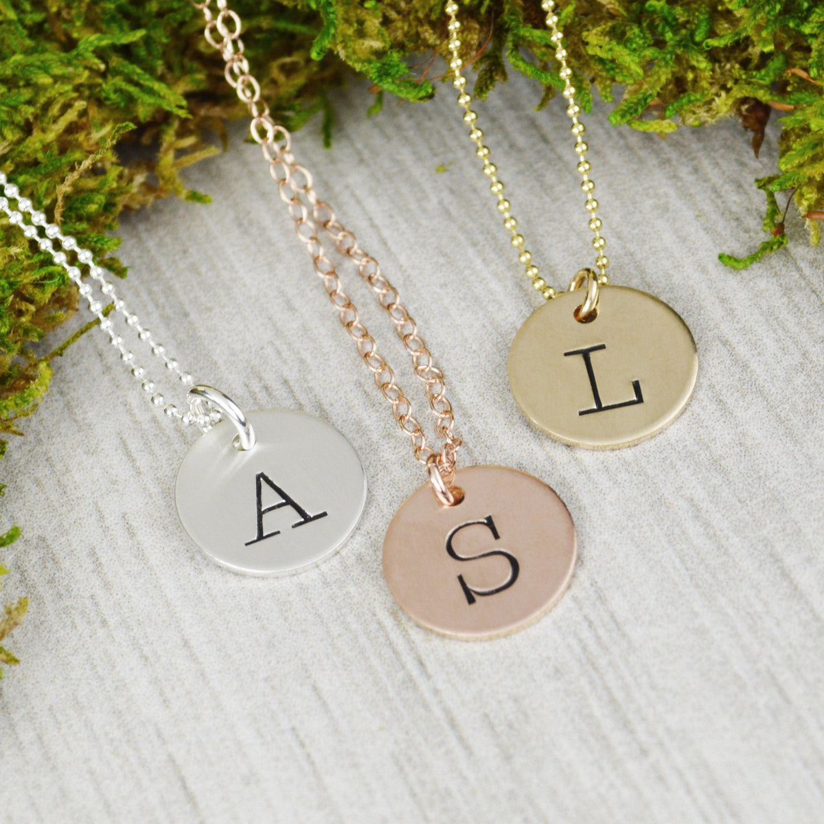 Custom Initial Necklace 