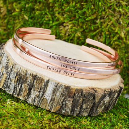 Skinny Personalized Name Bracelet 
