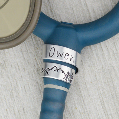 Custom Stethoscope ID Tag 
