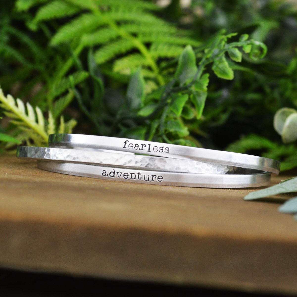 Skinny Mantra Bracelet 