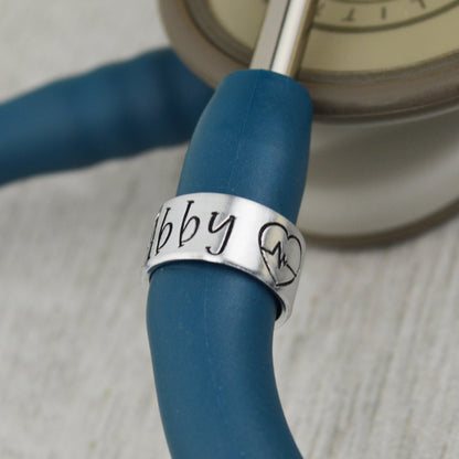 Custom Stethoscope ID Tag 
