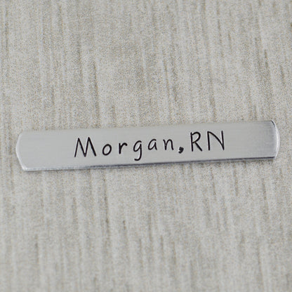 Personalized Stethoscope ID Tag 