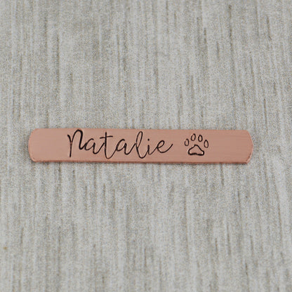 Custom Stethoscope ID Tag 