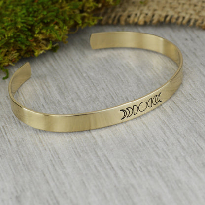 Moon Phase Stacking Cuff 
