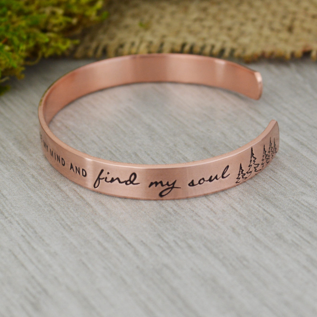 Into the Forest I Go To Lose My Mind And Find My Soul Bracelet 