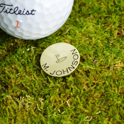Personalized Golf Ball Marker 