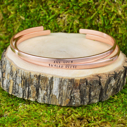Skinny Personalized Name Bracelet 