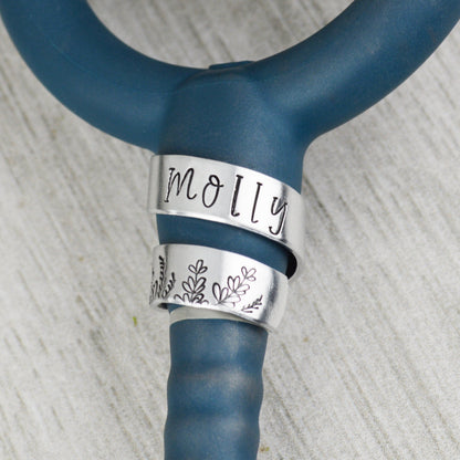 Custom Stethoscope ID Charm 