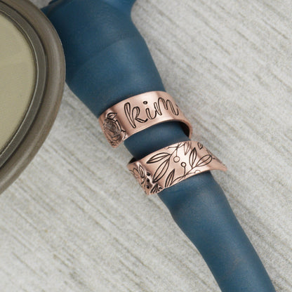Custom Stethoscope ID Charm 