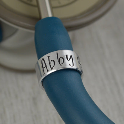 Custom Stethoscope ID Tag 