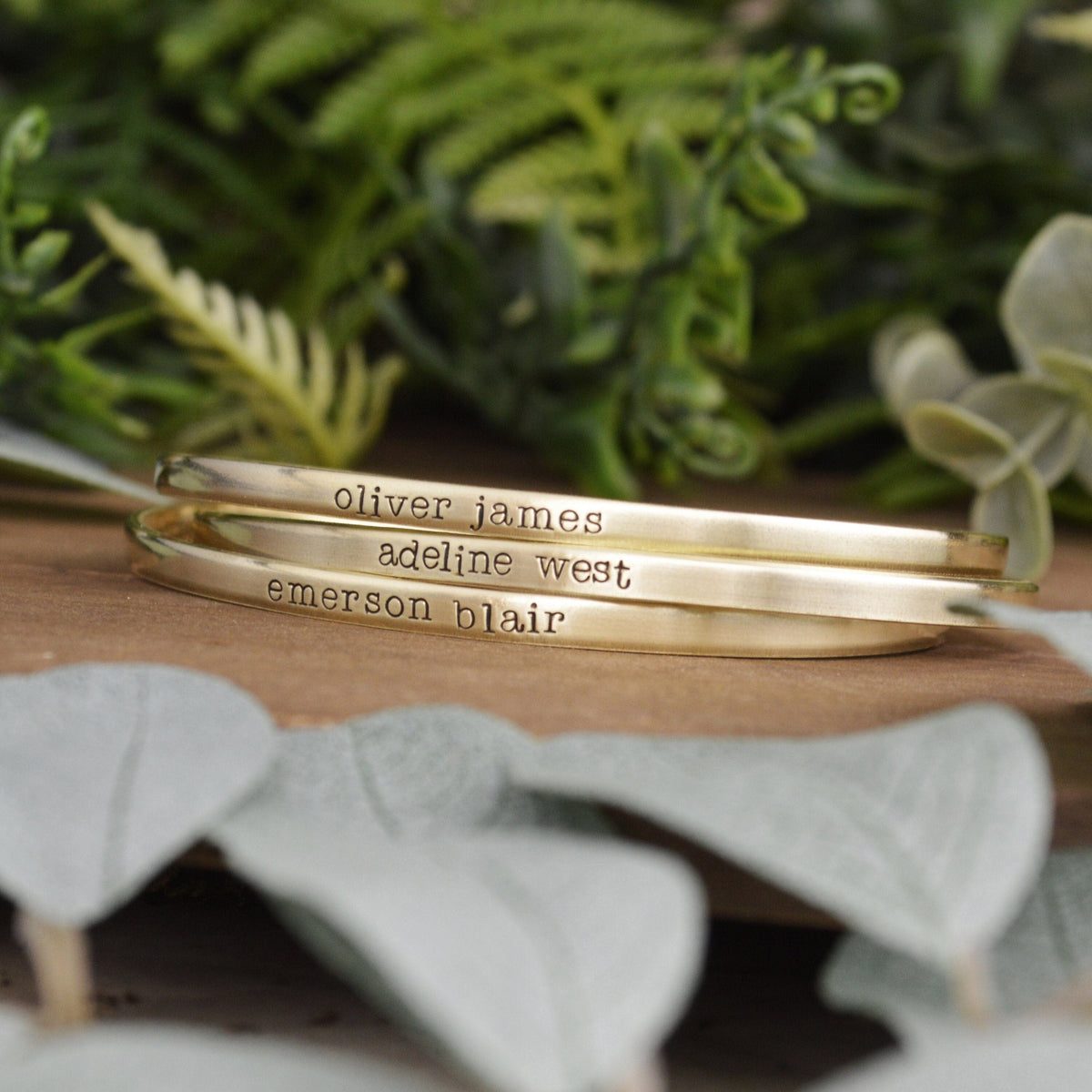 Skinny Personalized Name Bracelet 