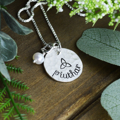 Piuthar (Sister) Necklace with Freshwater Pearl 