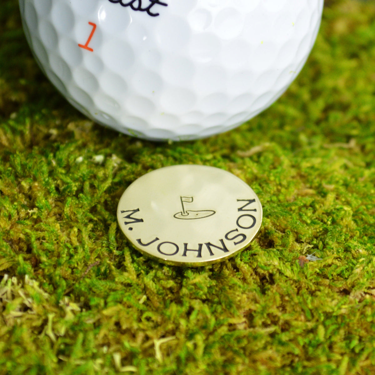 Personalized Golf Ball Marker 