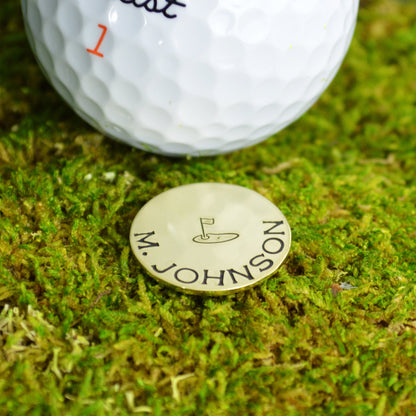 Personalized Golf Ball Marker 