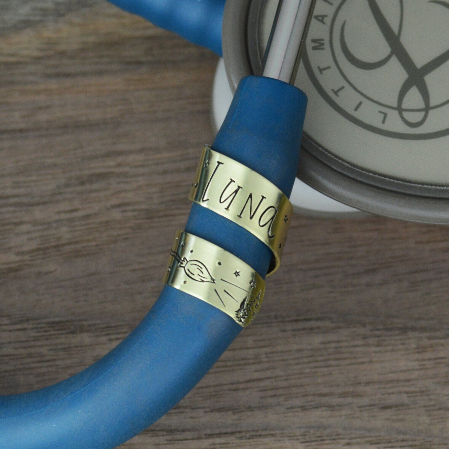 Custom Stethoscope ID Charm 