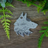 Moonlit Range Handstamped Pet ID Tag 