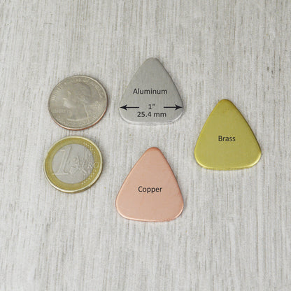Musical Pup Hand Stamped Dog Collar Tag 