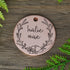 Poppy Wreath Hand Stamped Dog Tag 