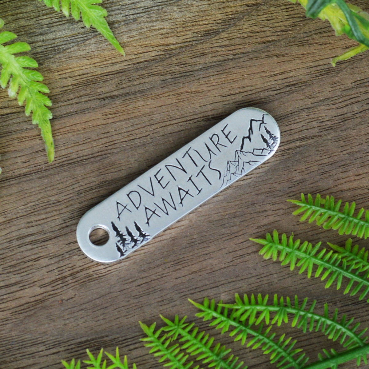 Adventure Awaits Keychain 