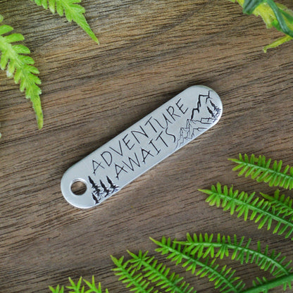 Adventure Awaits Keychain 