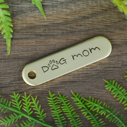 Dog Mom Keychain 