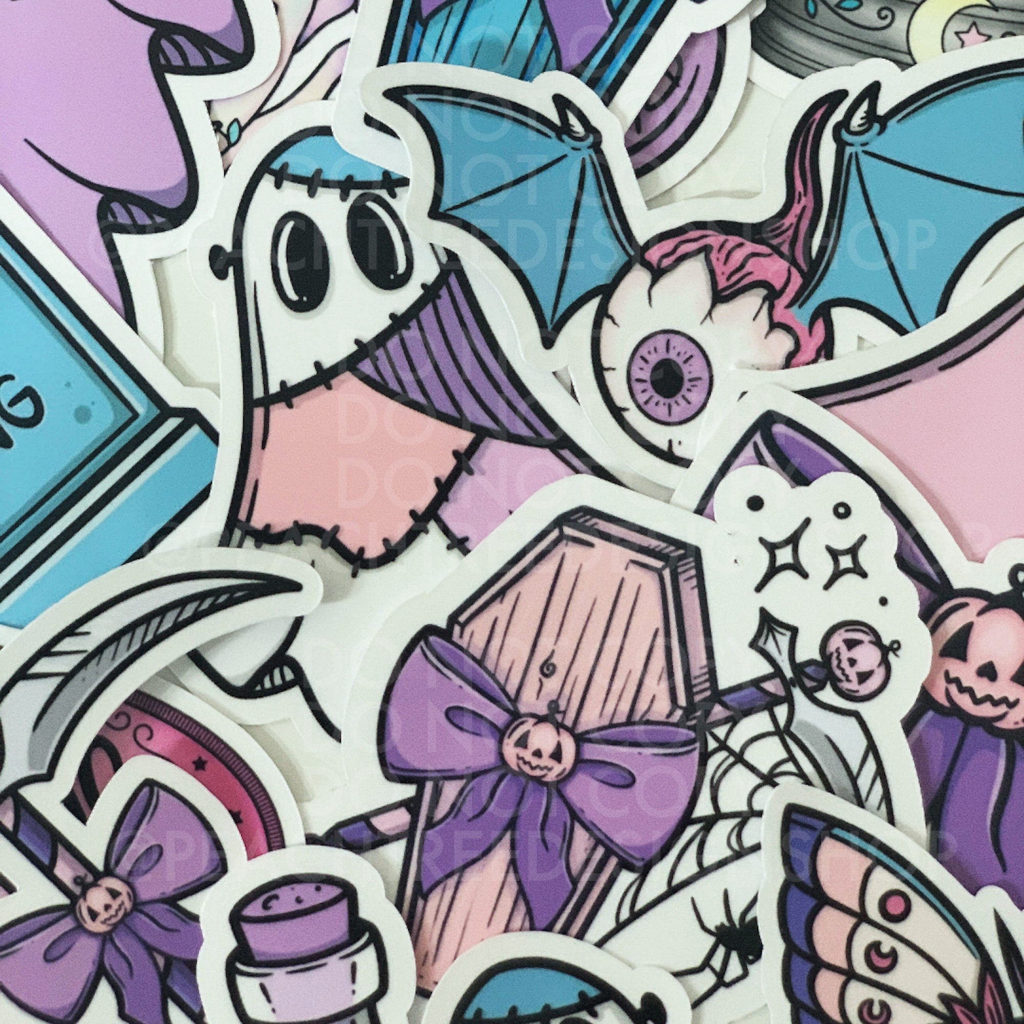 Mystery Pastel Goth Sticker Pack