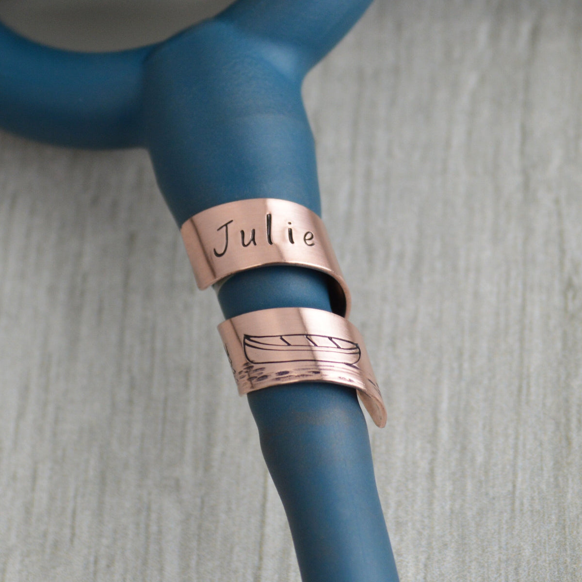 Custom Stethoscope ID Charm 