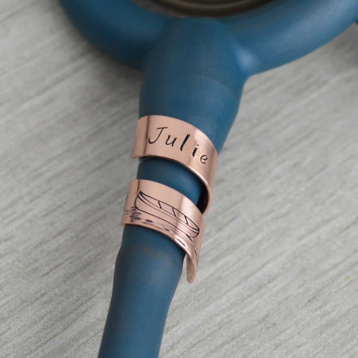 Custom Stethoscope ID Charm 